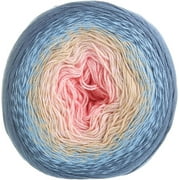 YarnArt Flowers Yarn 55% Cotton 45% Acrylic 250gr 1094yds Multicolor Cotton Yarn Rainbow Crochet Yarn Spring Summer 2 Sport Yarn (262)