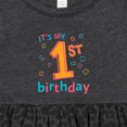 thumbnail image 4 of Inktastic It's My First Birthday Girls Baby Dress, 4 of 5