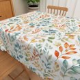 thumbnail image 5 of Nanqianyi Watercolor Fall Leaf Rectangle Tablecloth,52x70 Inch,Stain Resistant Washable Table Cover for Autumn Gathering Thanksgiving Party Decor, 5 of 7