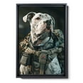 thumbnail image 2 of Hudo Funny Dogo Argentino Dog Soldier With Helmet Poster - Dogo Argentino Dog Canvas Wall Art - Framed Art - Teen Girl Gifts, 2 of 5