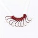 thumbnail image 2 of Angelzubehör 10 Pcs Fishing Barbed Wire Hooks Red Raised Head Realistic Bait Carp Fishing Hooks Size 7 0.1#-0.8#, 2 of 4
