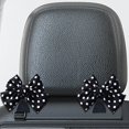 thumbnail image 6 of xaoyunyn Car Seat Organizer Hook-Easy Install Headrest Hanger for Purses,Bags,Coats,Hats,Umbrellas- s Cars,SUVs,Trucks-Cute Bow Design, 6 of 7