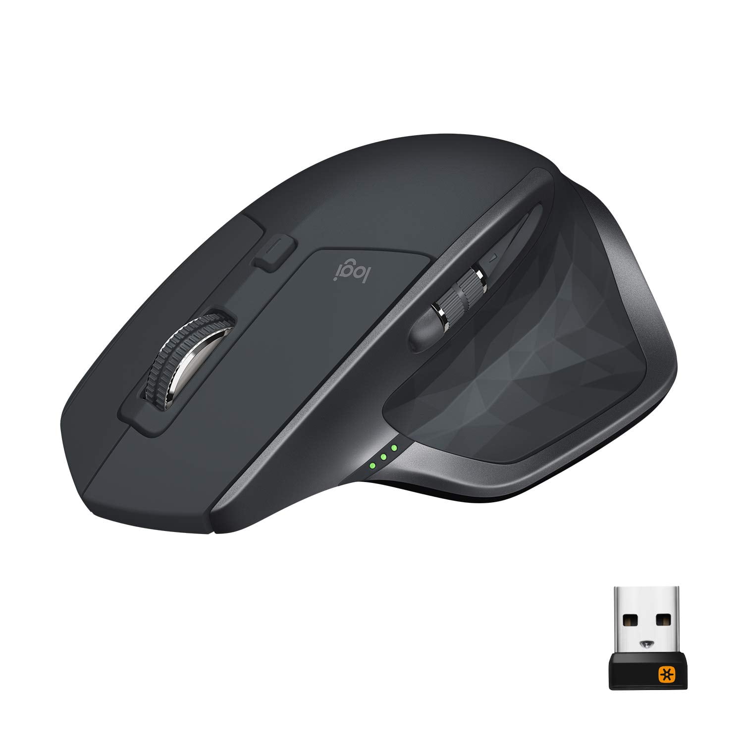 Logitech MX Master 2S Wireless Mouse – Use on Any Surface, Hyper-fast Scrolling, Ergonomic Rechargeable, Control up to Apple Mac and Windows Computers (Bluetooth USB), Graphite - Walmart.com