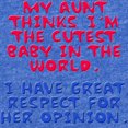 thumbnail image 2 of CafePress - Aunt Opinion2 - Cute Infant Baby Football Bodysuit, 2 of 3