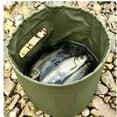 thumbnail image 6 of Collapsible Portable Water Bucket 5 Gallon - Foldable Pail for Camping Hiking Fishing, Heavy Duty Nylon Outdoor Water Container for Foot Soak Car Wash Travel, 6 of 6