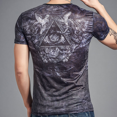 thumbnail image 4 of Camisetas de hombre con músculos y motocicletas, ropa gráfica de secado rápido, camiseta ajustada para gimnasio, camiseta de hombre estilo trashy Y2k, ropa urbana bordada XL, 4 of 5