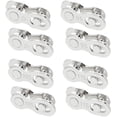 thumbnail image 1 of 8 Pieces/Set Bike Chain Link Replacement Electroplated Washable Anti-corrosive Plating Road Detachable Anti-rust Fast Release Bicycles Links, 1 of 7