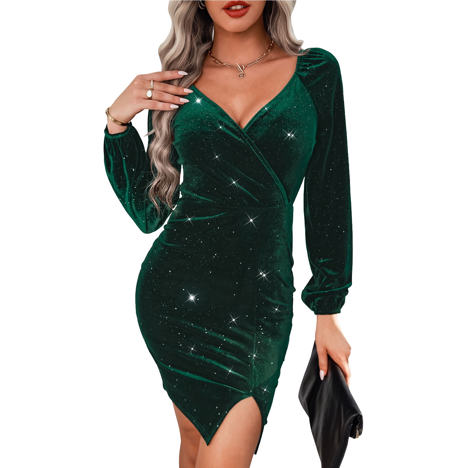 Holiday velvet dress hot sale