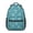 Alien and Heart, variant on Alien Peace Sign Iridescent Pattern Backpack for School, Cute School Bag with Adjustable Shoulder Straps and Padded Back, 15.3"x11"x6.7"