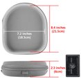 thumbnail image 4 of Geekria Shield Headphones Case Compatible with Sony WH-1000XM5/1000XM4/XB920N/XB910N, Replacement Hard Shell Travel Carrying Bag with Cable Storage (Microfiber Grey), 4 of 6