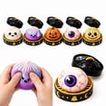 thumbnail image 3 of Halloween Dumpling Squeeze Mystery Box, Mystery Squishy Dumpling, Cute Squishy Dumpling Stress Relief Toy with Realistic Texture, Glitter Stress Relief Squeeze Balls, Party & Birthday Gifts, 3 of 6