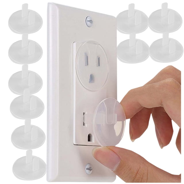 Protectores de Contactos Enchufe 12 Pzas Dara Baby Seguros para Bebes Niños