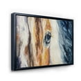 thumbnail image 3 of Designart 'Abstract Close-Up of A Beautiful Horses Eye I' Farmhouse Framed Canvas Wall Art Print, 3 of 5