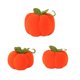 thumbnail image 4 of 3x calabaza de peluche de juguete de imitación, estatuilla de calabaza, de otoño, adorno de calabaza moderno, decoración de calabaza para el mayimx Estatuilla de calabaza, 4 of 9