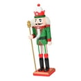 thumbnail image 4 of BLESIYA Nutcracker Figurine Crafts Christmas Decor for Scene Layout Xmas Tree Garden scepter, 4 of 8