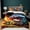 Color1, variant on Demon Anime Slayer Duvet Cover 3 Pieces Soft Bedding Set,Includes 1 Duvet Cover with Zipper Closure&2 Pillow Shams