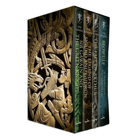 Tolkien Myths and Legends Box Set: Sir Gawain and the Green Knight, the Legend of Sigurd and Gudrún, the Fall of Arthur,, (Paperback)