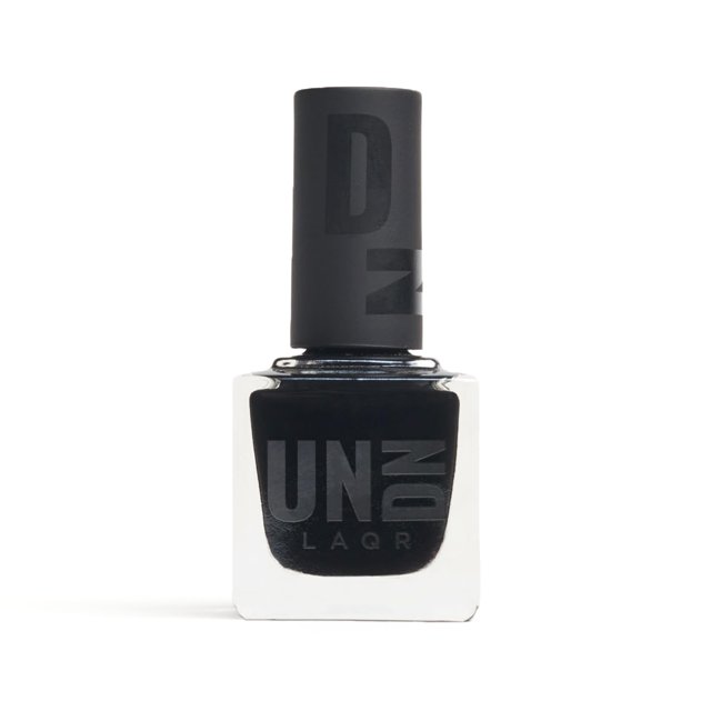 Esmalte de uñas UN/DN Depressionist Black, 15 ml, vegano, libre de crueldad