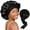 Black, variant on YANIBEST Satin Bonnet Silk Bonnet for Sleeping Double Layer Adjustable Hair Bonnet for Women Men for Curly Natural Hair with Tie Band