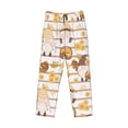 thumbnail image 4 of Disketp Cute Bee Gnome Men'S Pajama Pants - Ultra Soft Fleece Sleep And Lounge Pants (Size: S-Xxl), 4 of 9