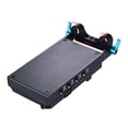 thumbnail image 4 of Placa adaptadora Adaptador de placa de batería V-lock de montaje en V con abrazadera de varilla de doble orificio LP-E6 Adaptador de batería simulada para BMCC BMPCC Canon 5D2 / 5D3 / 5D4 / Andoer Placa adaptadora, 4 of 7