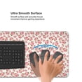 thumbnail image 5 of Hirioo Rose Flowers for Mouse Pad ,Anti-Slip Base, Durable Stitched Edges, Perfect for Gaming, Office, and Home Use,16x35.5in, 5 of 9