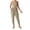 Khaki, variant on JULMCOMO Jumpsuits for Women Scoop Neck Cross Back Casual Overalls Sleeveless Elastic Waisted Summer Harem Pants with Pockets Blue S