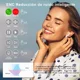 thumbnail image 3 of Audifonos Bluetooth Auriculare Inalambricos Transparente Led, 3 of 8