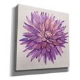thumbnail image 2 of Epic Graffiti 'Floral Portrait on Linen II' by Tim O'Toole, Canvas Wall Art, 26"x26", 2 of 8
