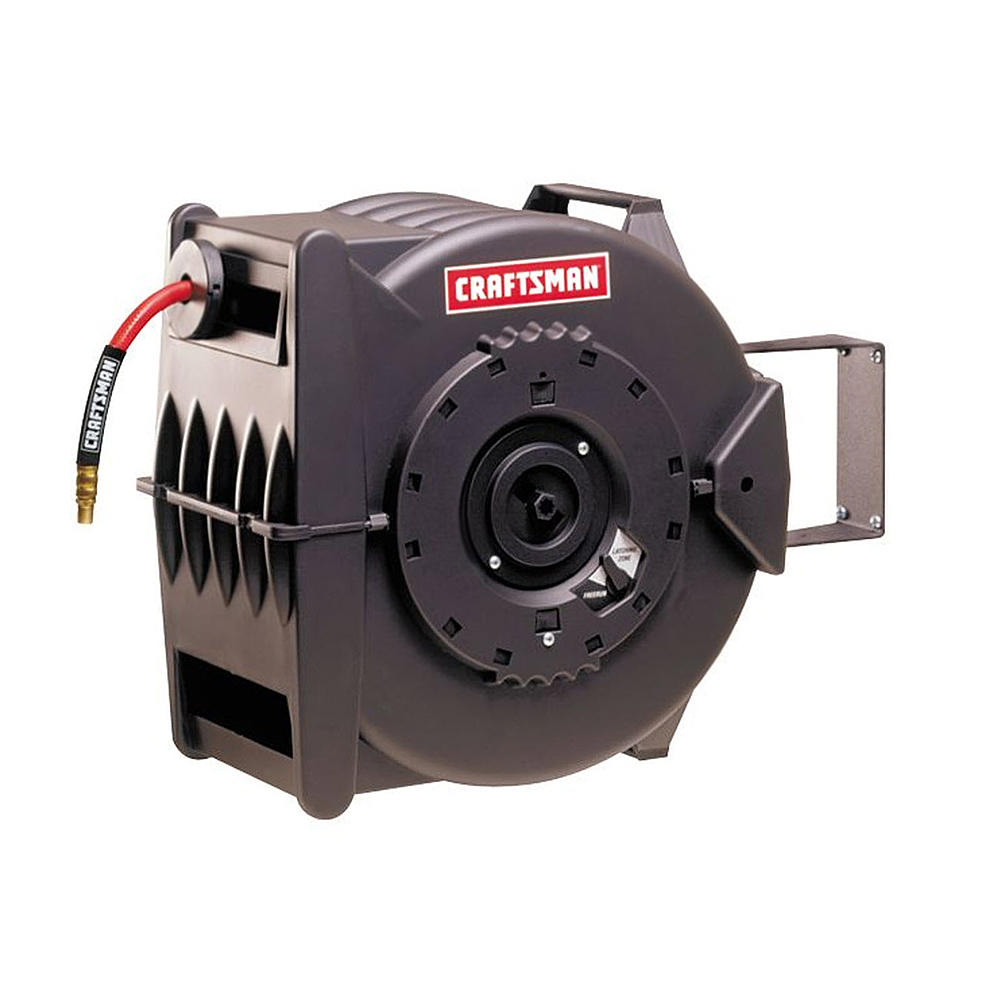Craftsman Air Hose With Reel Levelwind 3 8 In X 100 Ft Adjustable Craftsman Air Hose With Reel Levelwind 3 8 In X 100 Ft Adjustable