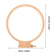thumbnail image 3 of Shisuyan Embroidery Hoop Reusable Cross Stitching Circle Craft Sewing Hoop Stitching Circle for DIY 21cm, 3 of 8
