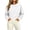 White, variant on Horkkom Sweatshirt for Women Long Sleeve Solid Color Crewneck Sweatshirt Casual Pullover Cropped Sweatshirts, S-2XL
