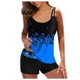 thumbnail image 1 of Women‘S Tankini Large Bikini Digital Suspender Beach Split Swimsuit, 1 of 3