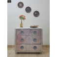 thumbnail image 2 of NauticalMart Aviator 3 Drawer Chest - Aluminium Home Office Living Room Furniture, 2 of 7