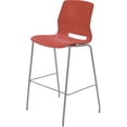 thumbnail image 2 of Home Square 30" Plastic Bar Stool in Peri Red - Set of 2, 2 of 2