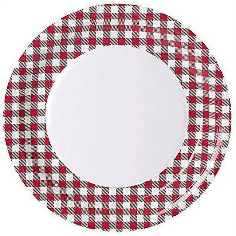 80-Pack Disposable Lemon Paper Plates for Birthday Party Decorations, Bridal and Baby Showers (9 in)