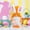Orange, variant on Viflosae Stuffies Gift for Her Easter Bunny 2026 Holding Plush Doll Soft Cute Stuffed Rabbit Ornament for Table Spring Party Decor