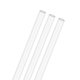 thumbnail image 1 of Tubo plástico transparente de 3 piezas, ID de 2 mm [0.08"] x OD de 6 mm [0.24"] tuberías redondas rígidas de policarbonato de alto impacto [305 mm/12 IN], 1 of 7