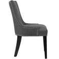 thumbnail image 3 of Modway Marquis Dining Chair, Gray (Set of 1), 3 of 4