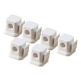 thumbnail image 2 of 6 clips magnéticos para cables, organizador de cables de escritorio. Blanco, 2 of 9