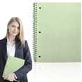 thumbnail image 2 of 1-Subject Notebook, Spiral Notebook, College Ruled Paper, 7.95" X 10.51", 3 Hole Notebook, Wide Ruled Notebook, 2 of 5