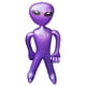 thumbnail image 2 of Alien inflable, juguetes alienígenas inflados, figuras inflables novedosas de PVC, accesorios para cumpleaños, Halloween, fiesta temática del espacio Púrpura, 2 of 8