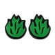 thumbnail image 2 of Paquete de 2 amortiguadores de tenis | Amortiguadores de silicona para tenistas | Novedad Verde, 2 of 7