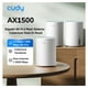 thumbnail image 1 of Mesh Wifi 6 Ax1500 Router Wifi Gigabit Cudy M1500(3-pack) Cobertura 250m², Conecta 200 Dispositivos, Control Parental, Compatible Con 1000mbps, Red Estable Y Rápida Para Casa Grande, 1 of 10