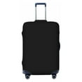 thumbnail image 2 of Goofa Black Pattern Luggage Covers For Suitcase,Suitcase Cover Protector Fit 18-32 Inch Luggage-Large, 2 of 9