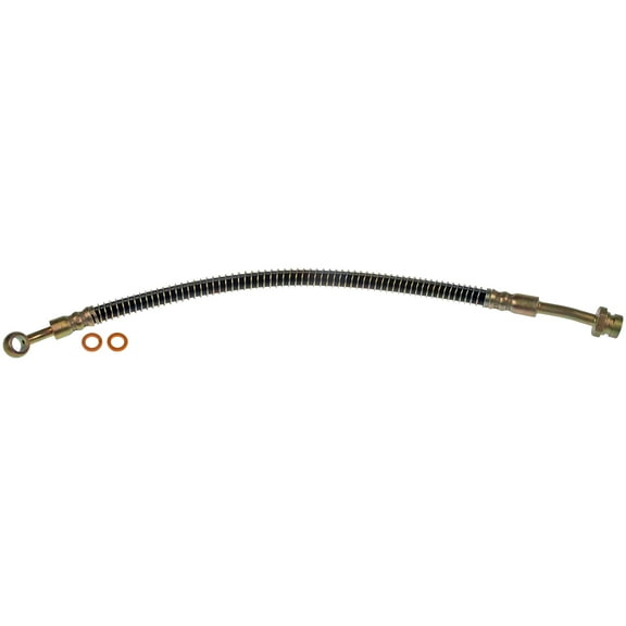 Dorman H620954 Front Driver Side Brake Hydraulic Hose for Specific Hyundai Models Fits select: 2007-2010 HYUNDAI SANTA FE