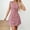 *Red, variant on ClodeEU Women's Plaid Notch Collar Sleeveless Mini Dress with Buttons, Casual Sundress with Back Tie Waist Black,Women's Plus L