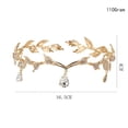 thumbnail image 2 of Diadema pentru de, Aliaj, Auriu, 2 of 5