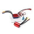 thumbnail image 3 of Esc Motor sin escobillas S2430 7200KV 4P sin sensor 25A controlador de velocidad eléctrico ESC sin escobillas 2,2 KG Servo para 1/16 1/18 RC coche camión Eccomum Esc, 3 of 7