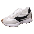 thumbnail image 6 of HEWUQI Platform Bowling Shoes for Women Wedge Breathable Sneakers Lightweight Casual Running Comfortable Walking Tennis Shoes White Size 8, 6 of 6